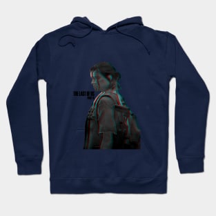 Last of Us Ellie anglyph art Hoodie